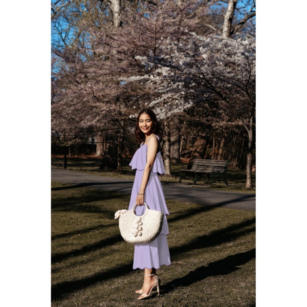 Musselin  Bogenkante Hellblau